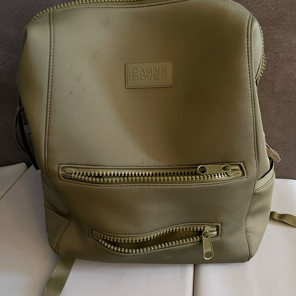 Dagne Dover Olive Green Baby Backpack
